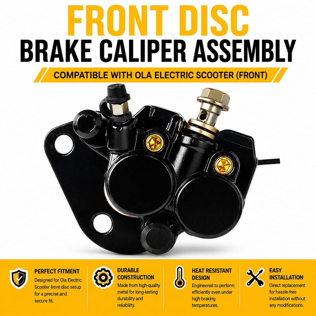 Durospare Front Brake Caliper for Ola S1 & S1 Pro Scooter - Image 3